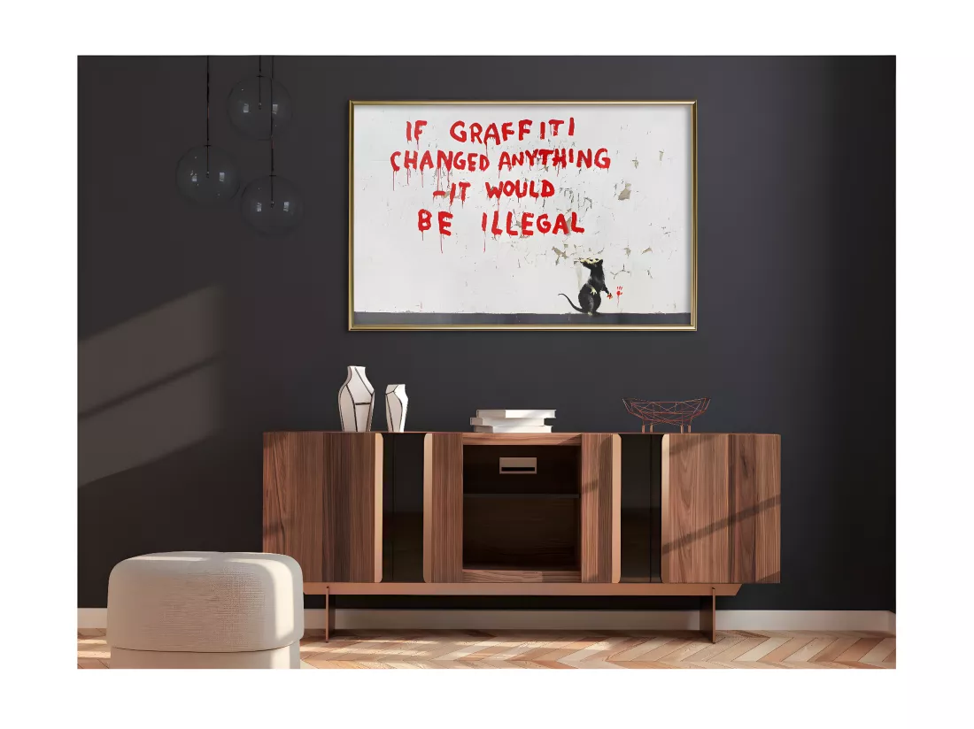 Affiche Murale Encadrée 