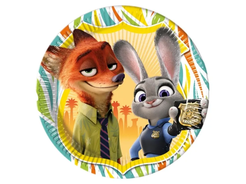 Zootropolis tallerkner