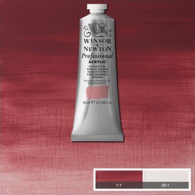 Winsor & Newton - Akrylmaling - Potters Pink 60 ML