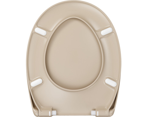form&style toiletzitting Parijs beige, eenvoudig afneembaar met soft-close mechanisme