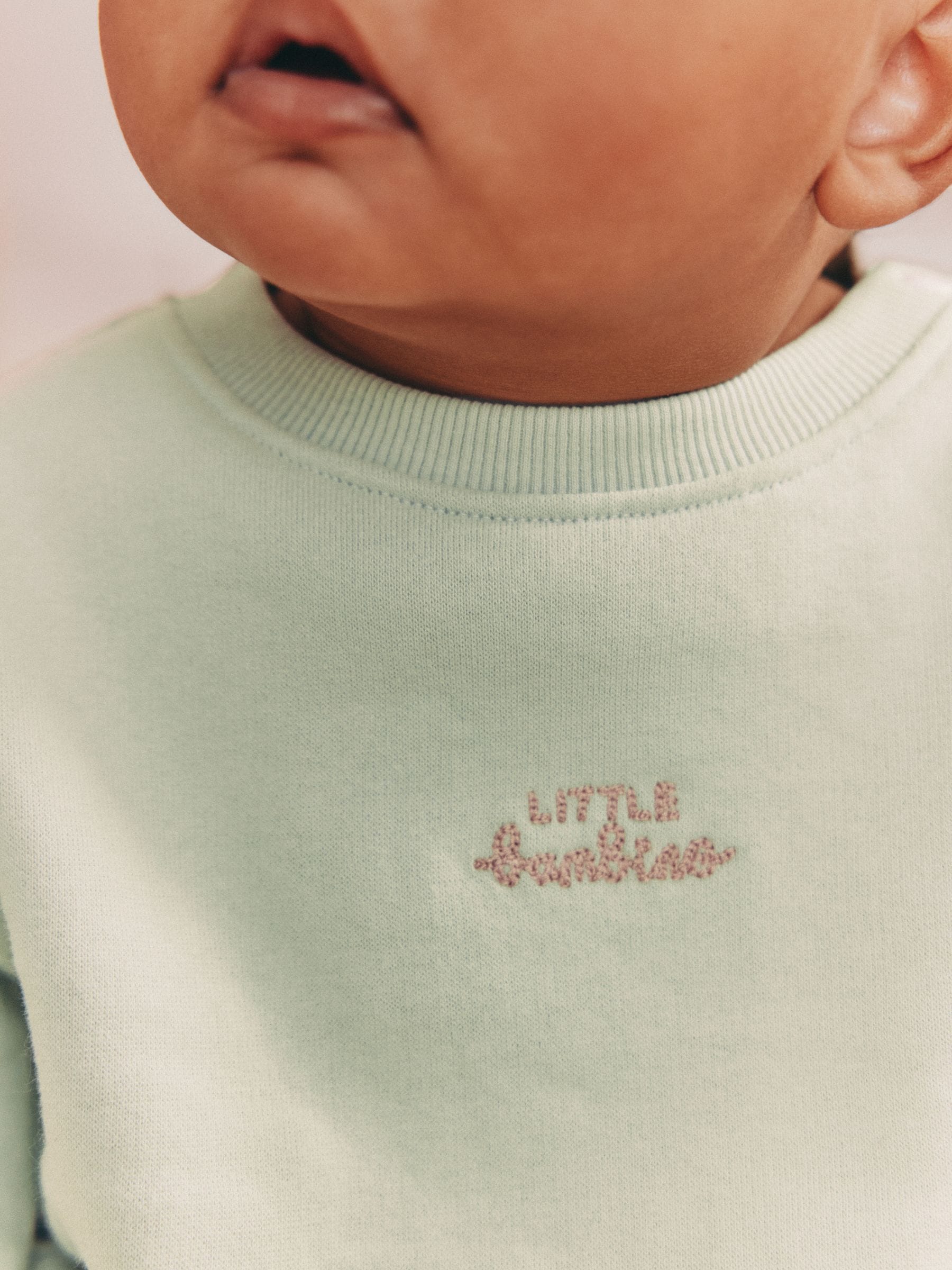 Grijs-groen - Baby Sweater en Joggingbroeken 2 stuks (0mnd -2jr)