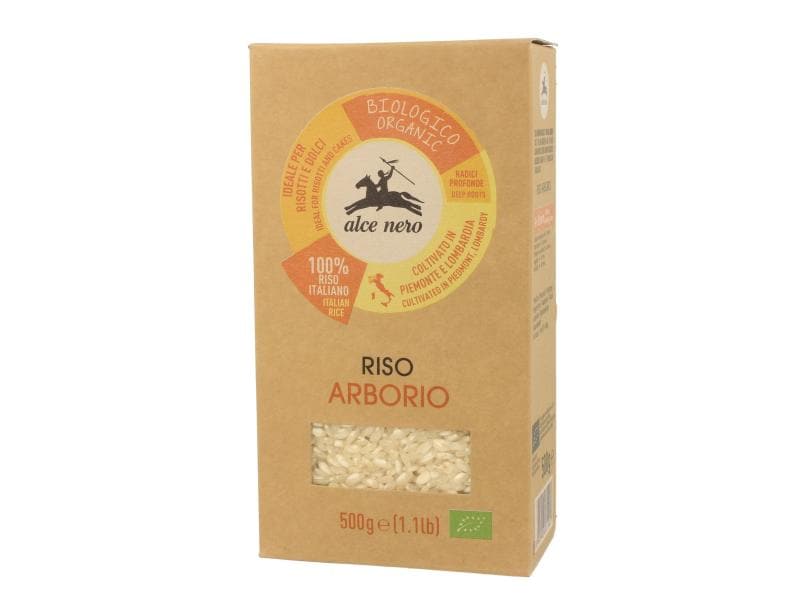 Alce Nero Reis Bio Arborio 500 g Biologisch zertifizierte Reiskörner