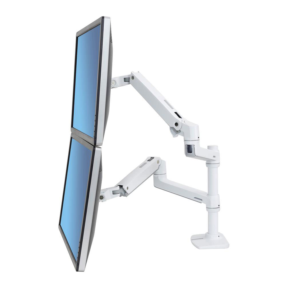 Ergotron Bras LX Double Blanc
