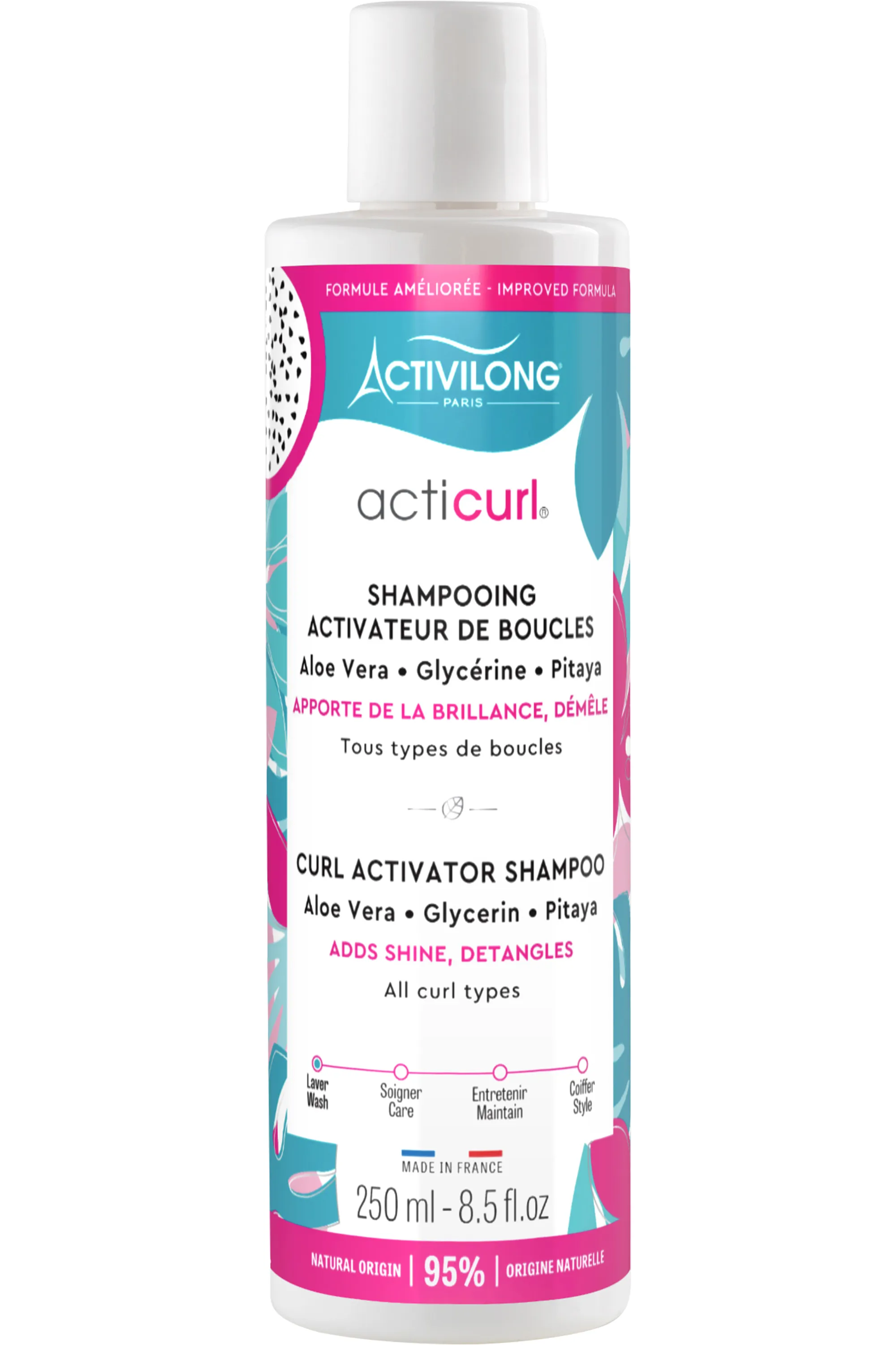 Activilong Shampoing activateur de boucles Acticurl-250 ml