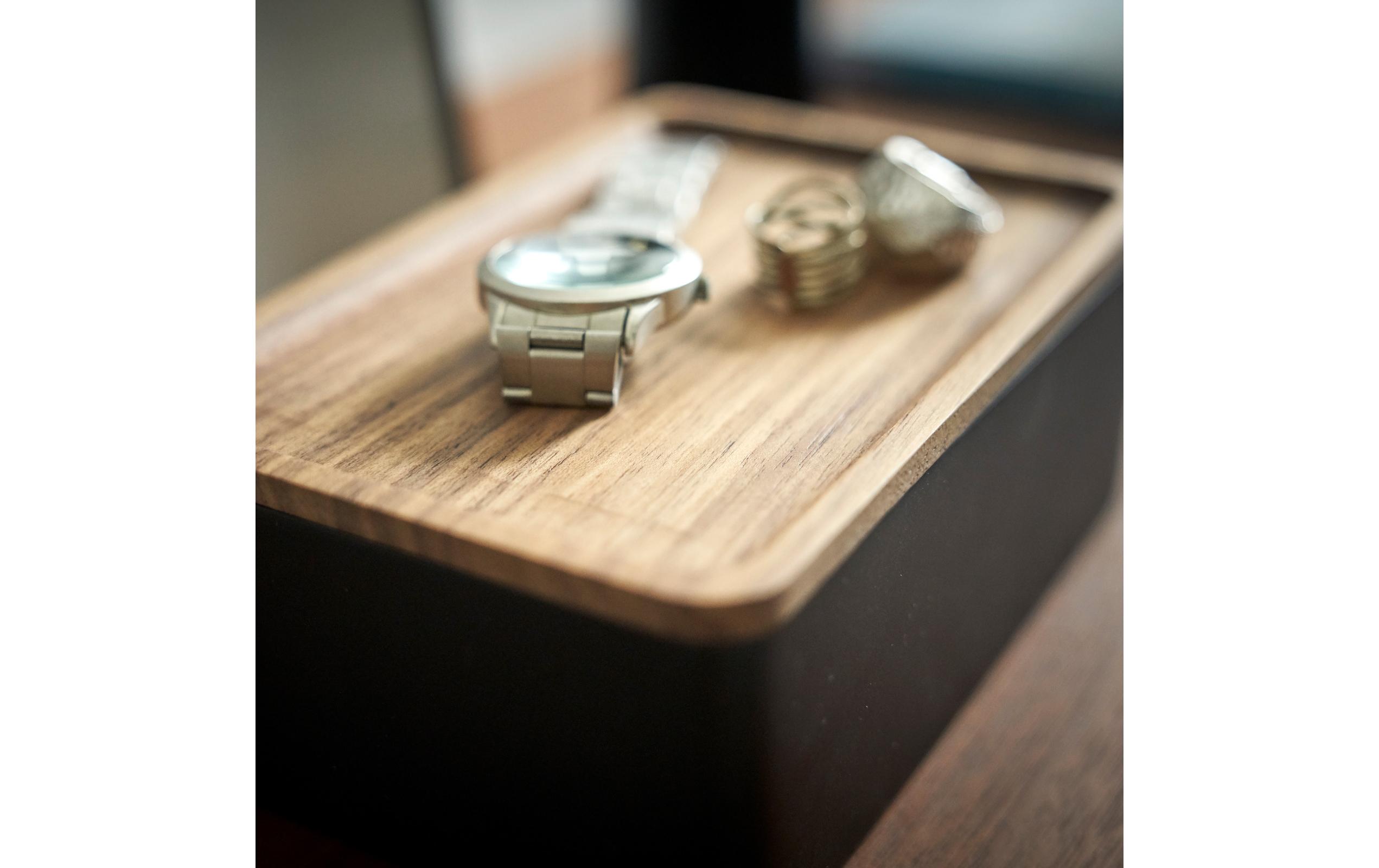 Schmuckhalter Rin Braun/SchwarzSchmuck-Aufbewahrungsbox mit Deckel