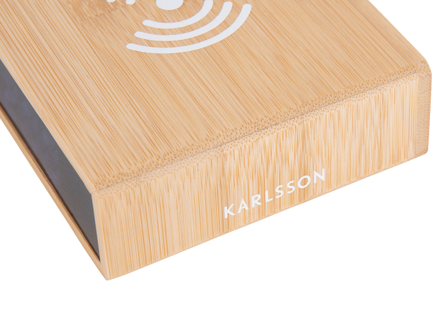 Karlsson - Alarm Clock Fat w. Phone Charger LED