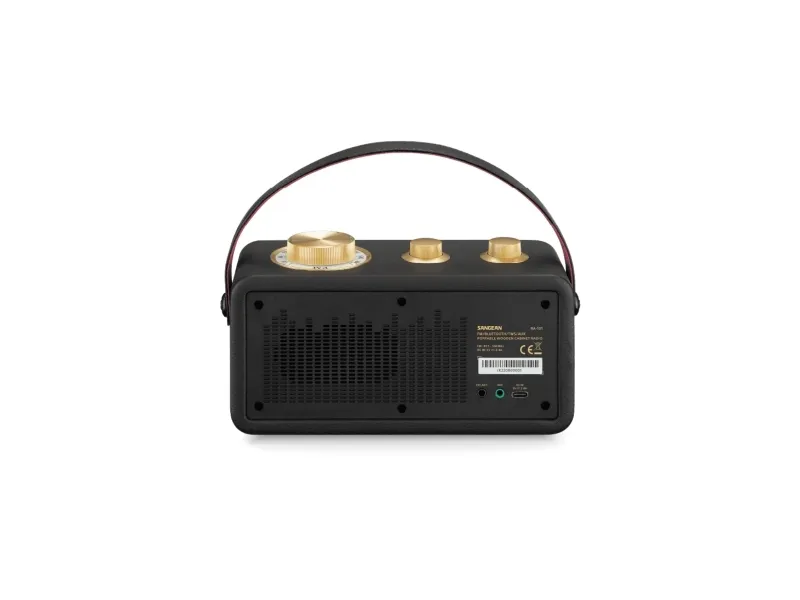 Sangean RA-101, Bærbar, Analog, FM, 10 W, 5,7 cm, 4 ohm (O)