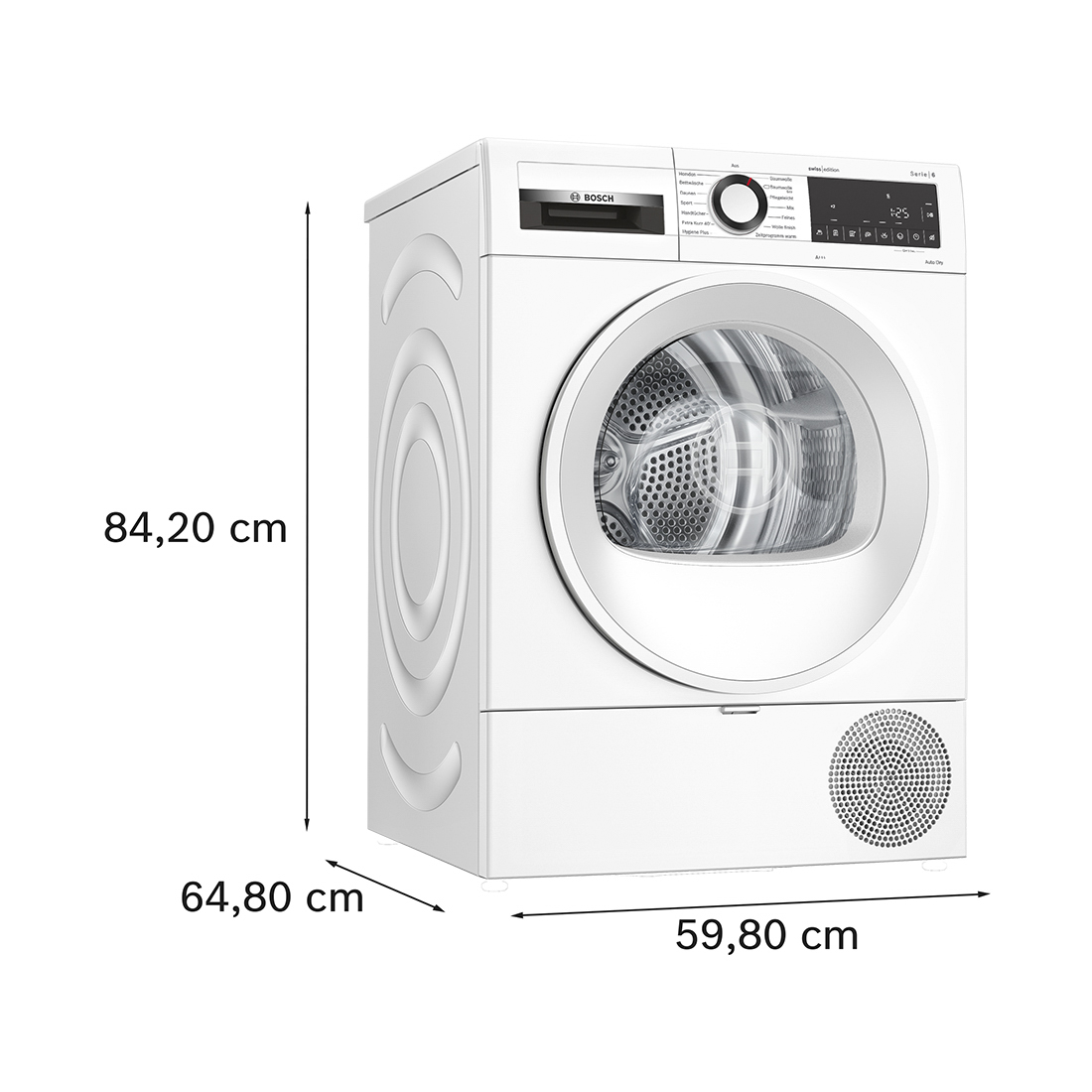 Bosch WGE0340VCH 8kg & WQG233D2CH 8kg Waschturm