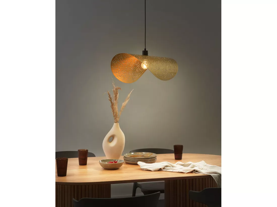 Lampe suspension KRISHNA Métal Doré