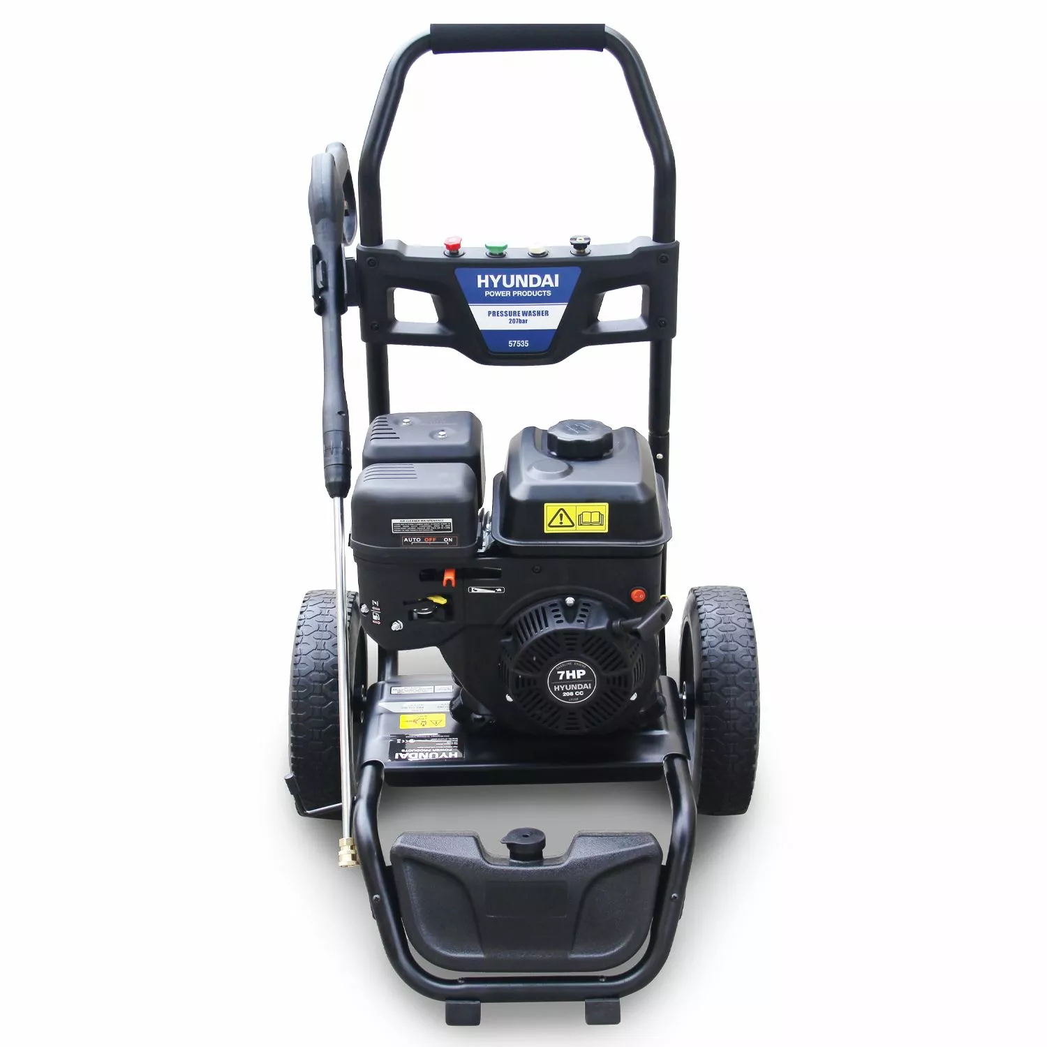 Hyundai 57535 Benzine hogedrukreiniger koud water - 4-takt - 207 bar