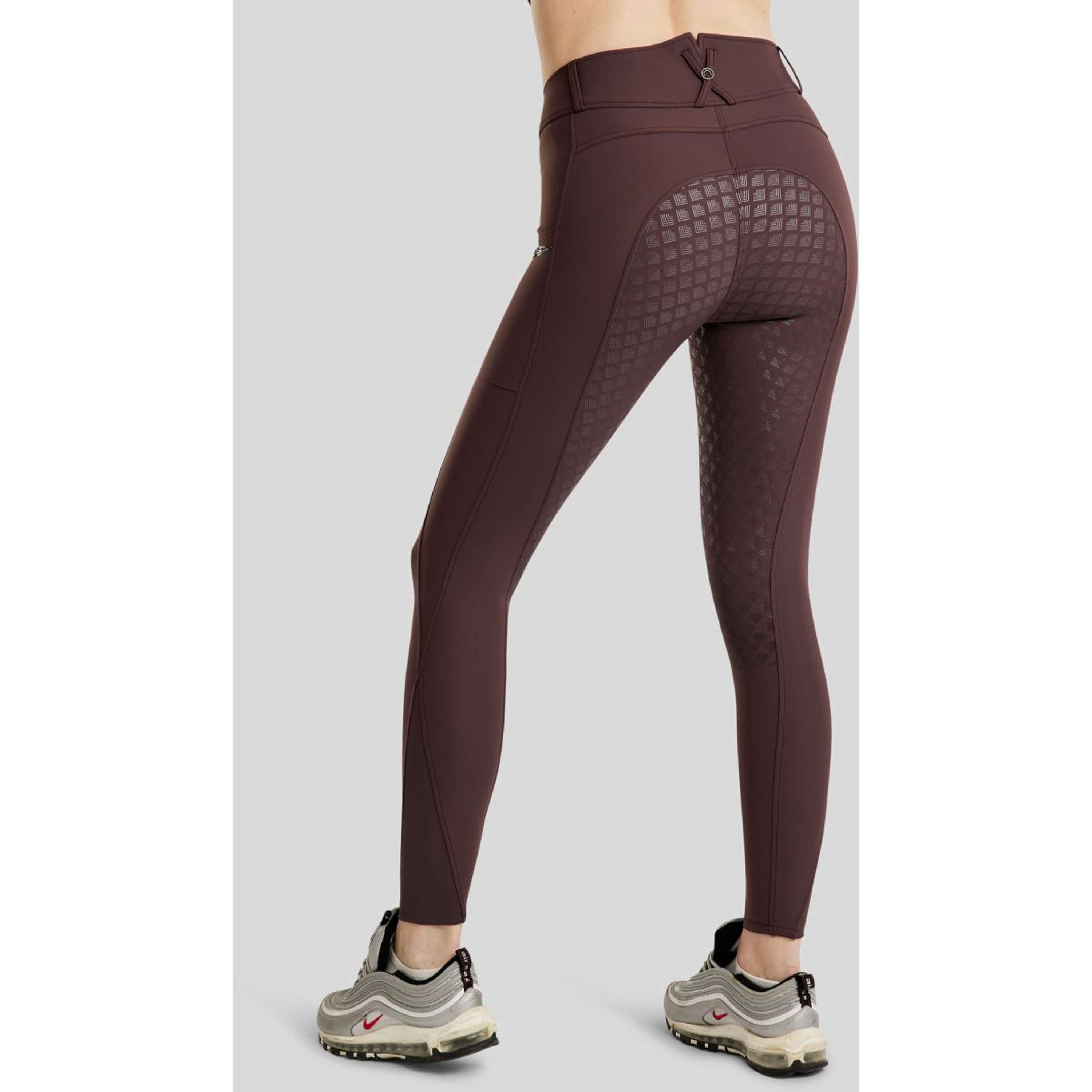 Montar Rijbroek MoEmilia Full Grip Black Peony