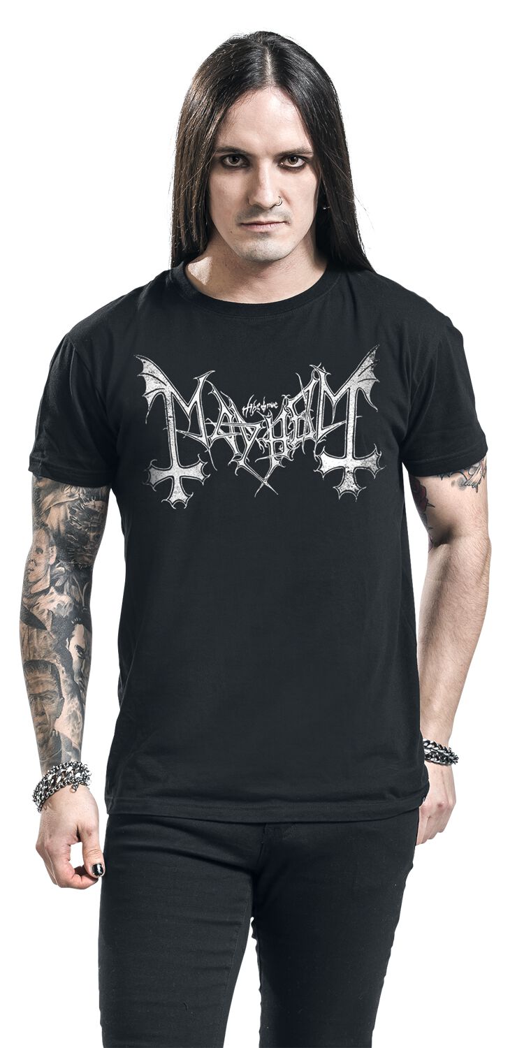 Distressed Logo | Mayhem T-Shirt Manches courtes