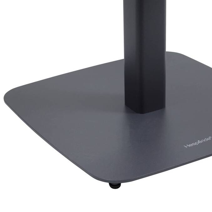 Table de jardin carrée ALEGORIA Graphite
