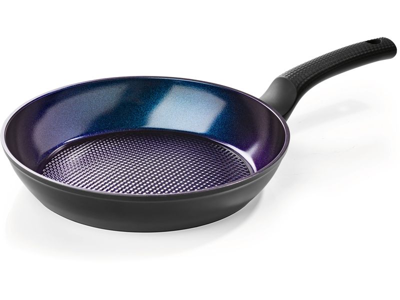 BRATmaxx Aluminium Pfanne 28 cm Bratpfanne mit Diamantpulverbeschichtung
