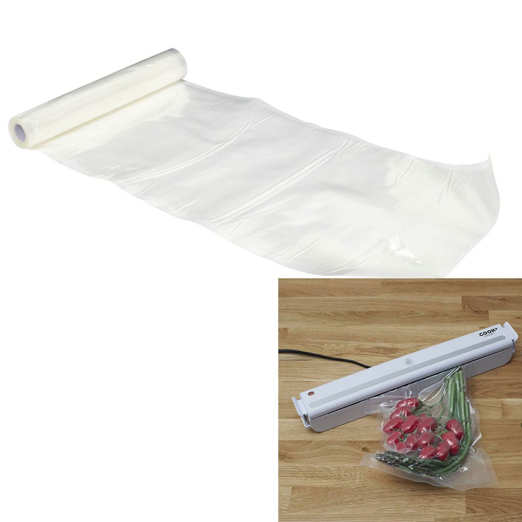 Lot de 2 sacs sous vide alimentaire 300x28cm