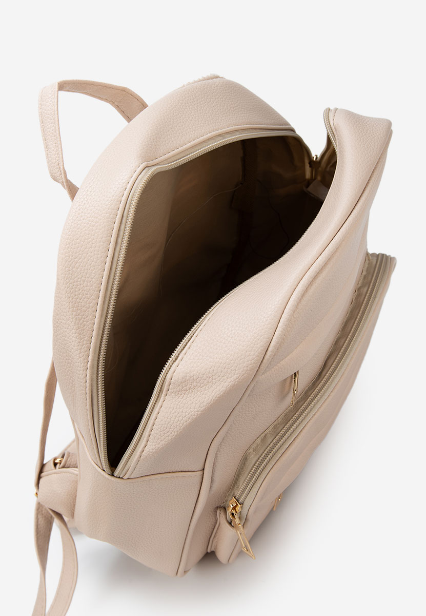 Sac à dos pour femme beige Dalema V2