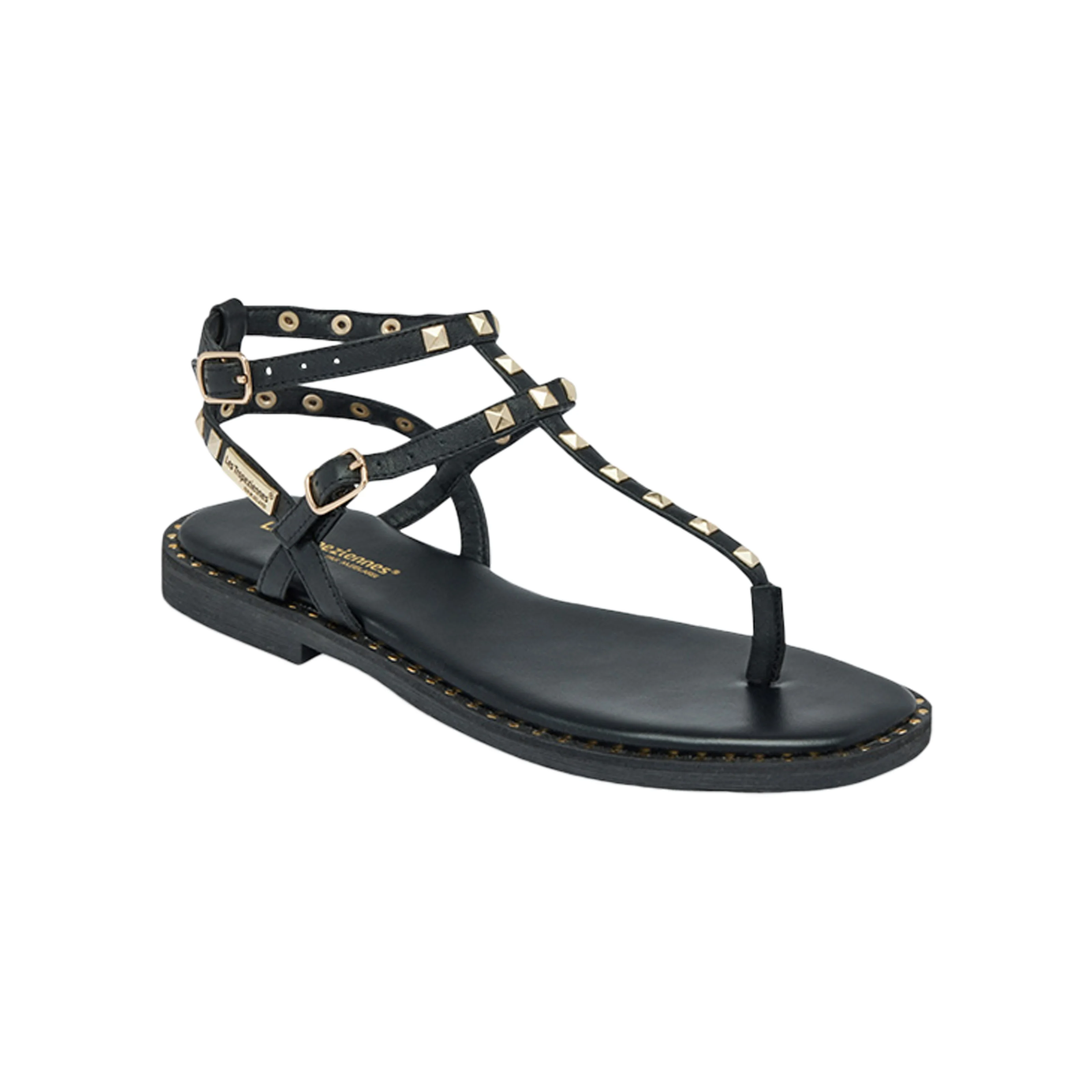 Sandales cuirpar m.belarbi coraze | Noir