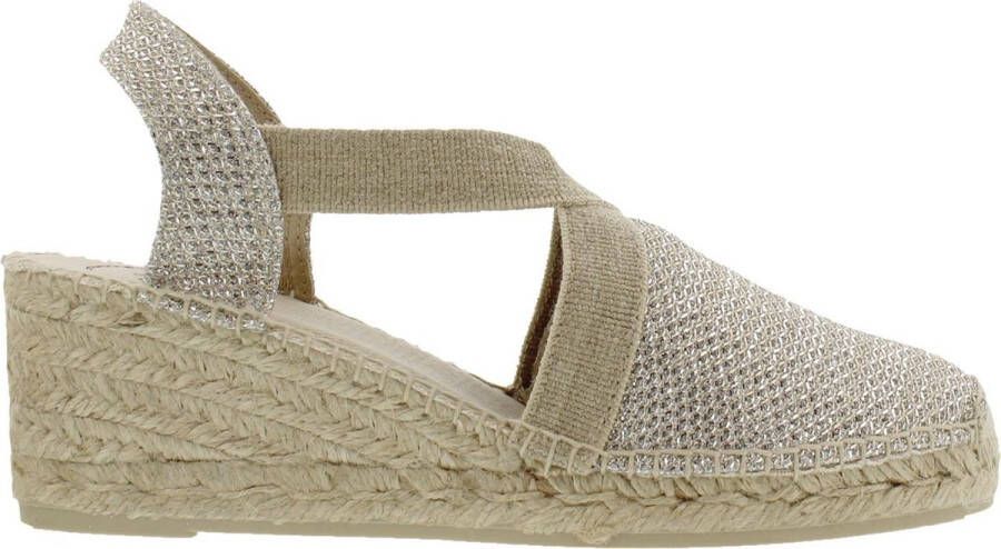 Toni Pons Platinum Espadrille Sandal Triton Plati