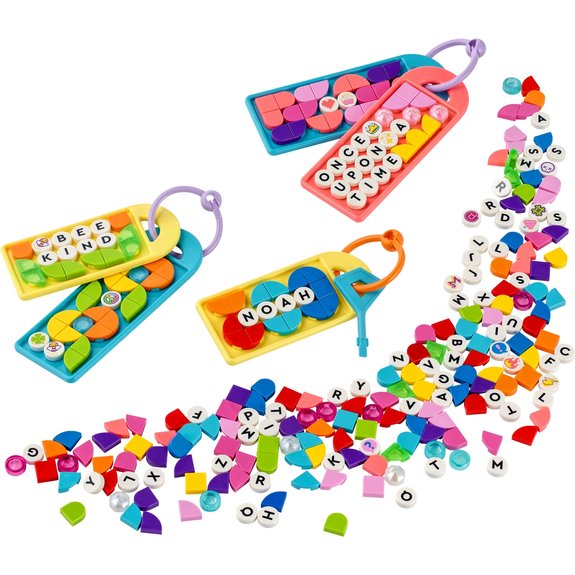 La méga-boîte de porte-clés - Messages LEGO DOTS 41949