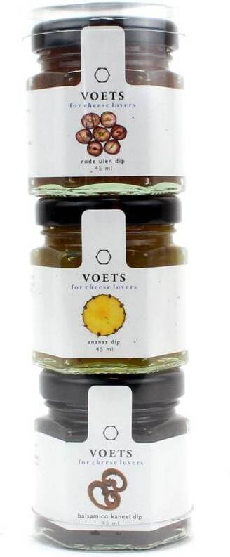 Voets Cheese Dippers multiverpakking dip UAB 3-delig
