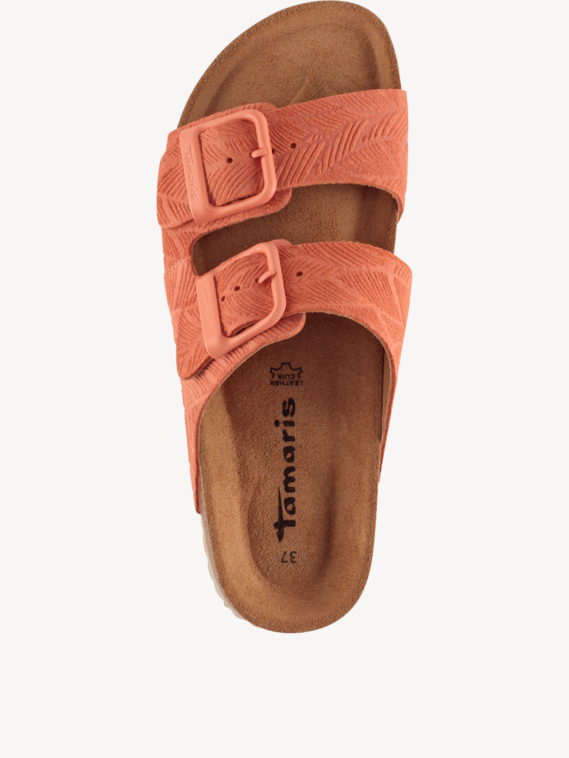 Leren Slipper - rood