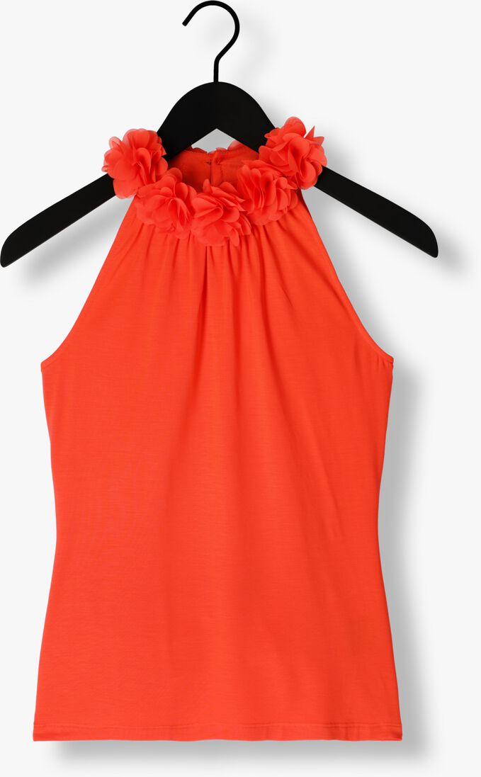 JANSEN AMSTERDAM oranje jansen amsterdam top tc356 singlet with flowers at neckline