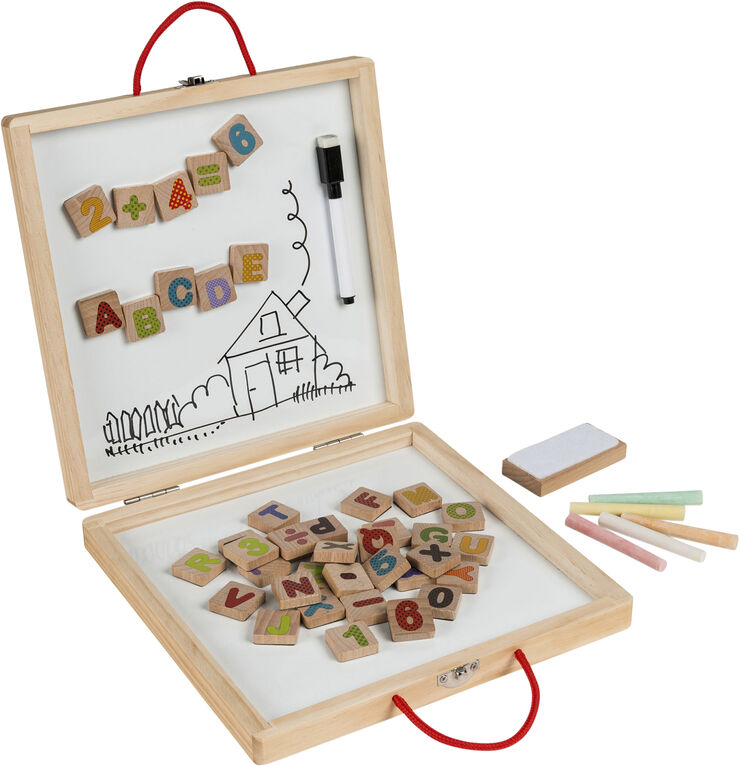 ARTKIDS ARTKIDS 3i1 MAGNET TAVLE Brun & sort