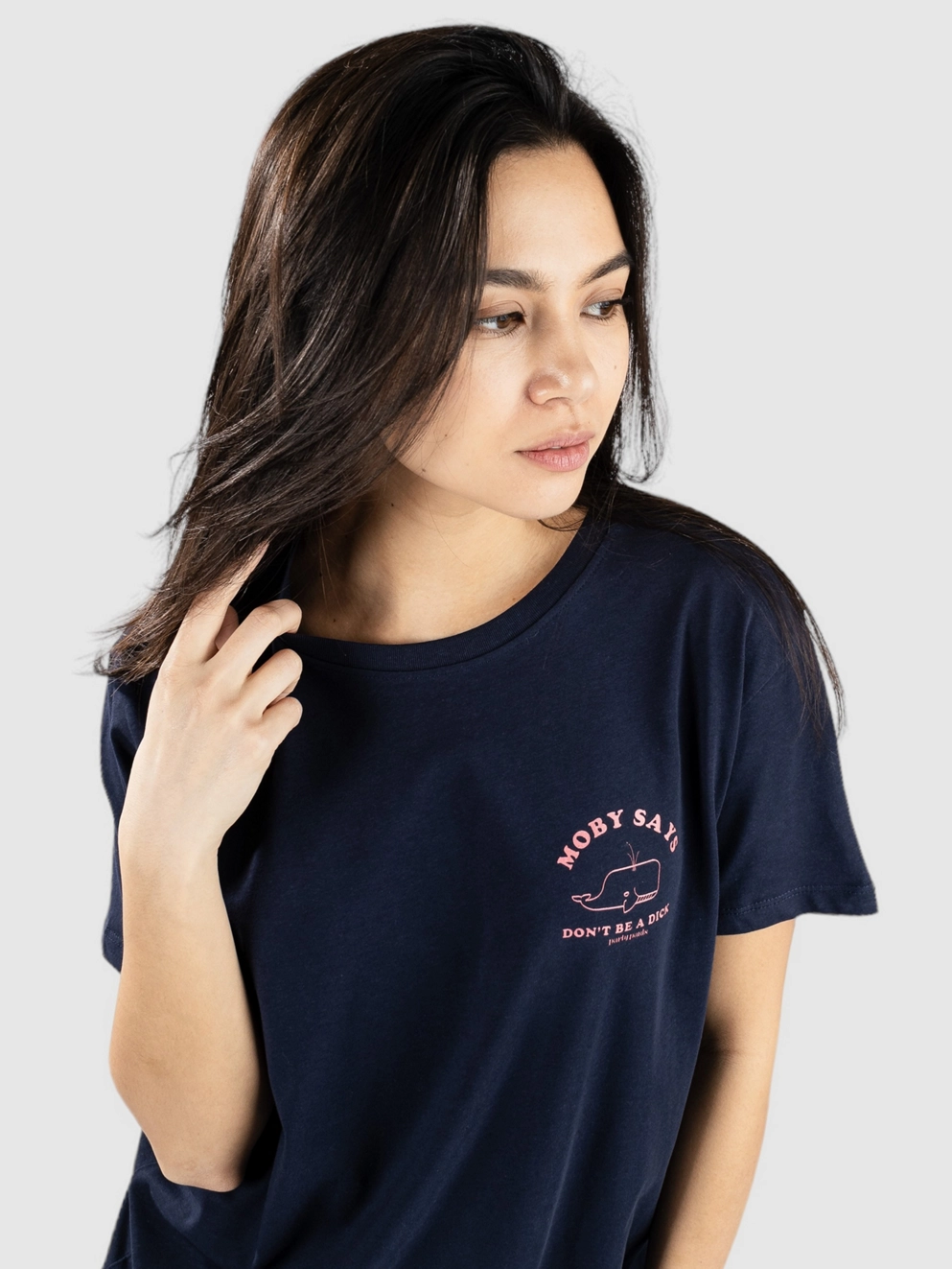 Party Pants Mob Says T-Shirt navy