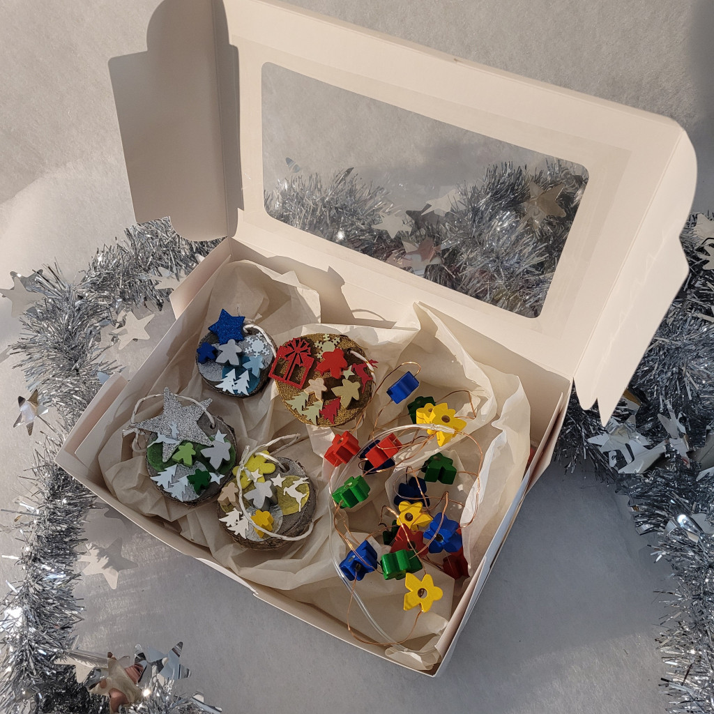 Box de Noël meeples