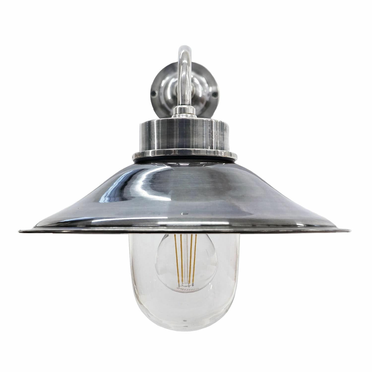 Außenwandlampe Reno antiksilber
