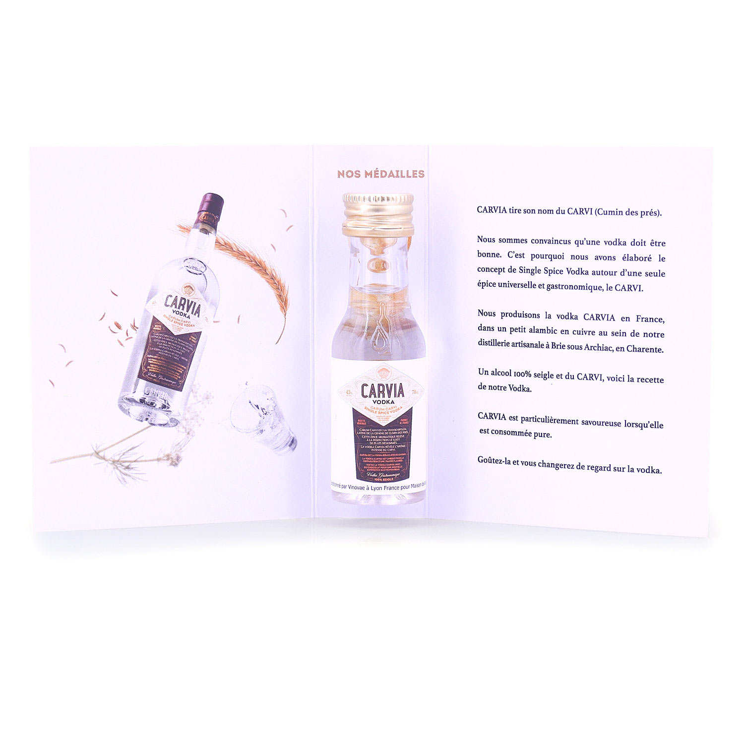 Mignonette de Carvia - Vodka Single Spice