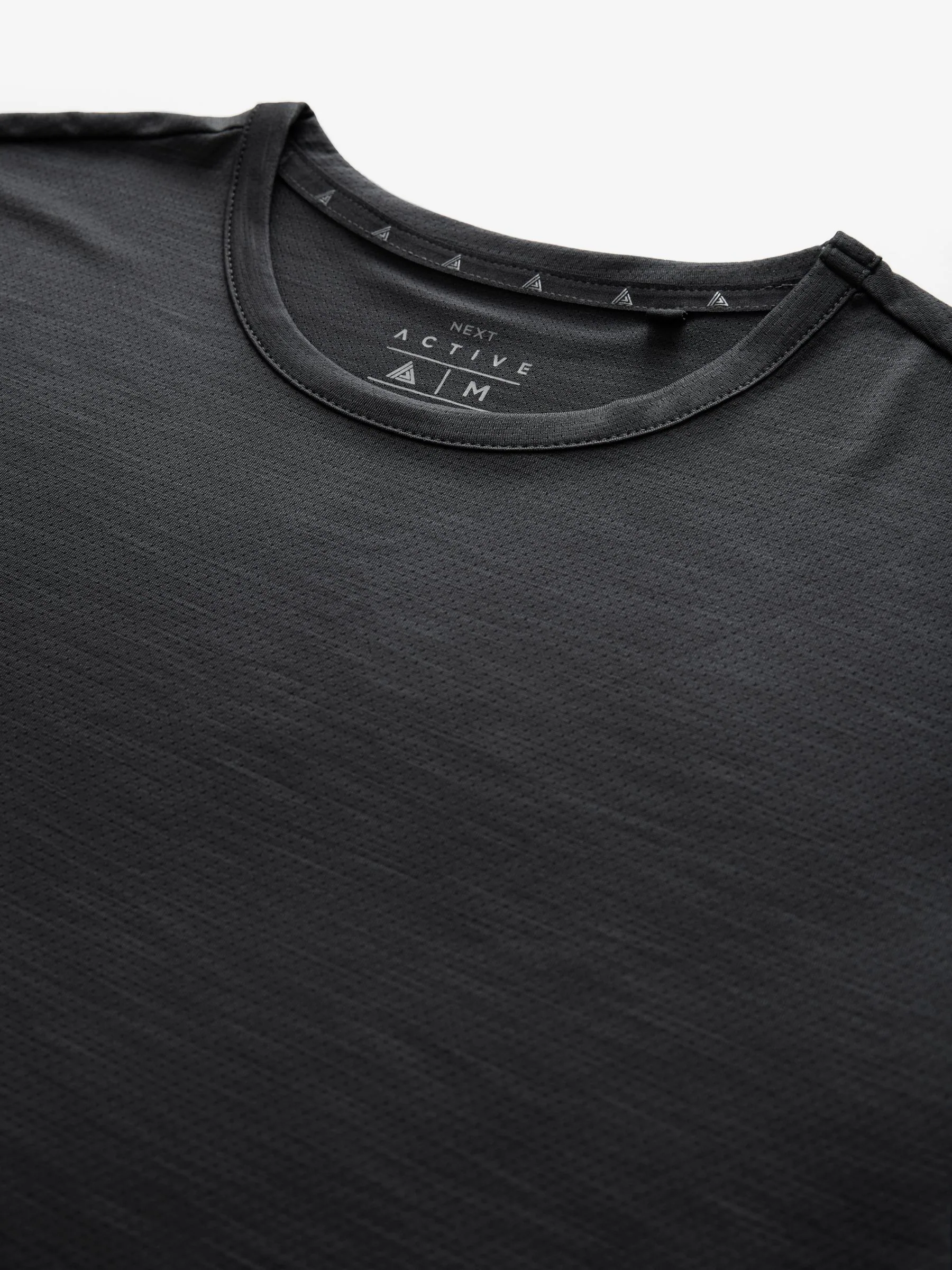 Zwart - T-shirt met korte mouwen - Active Gym Trainingstop