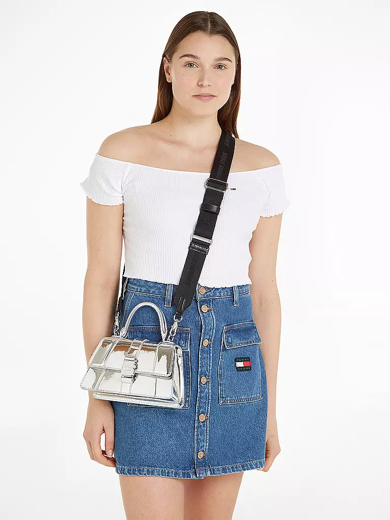 TOMMY JEANS Tasche - Henkeltasche TJW ITEM silber
