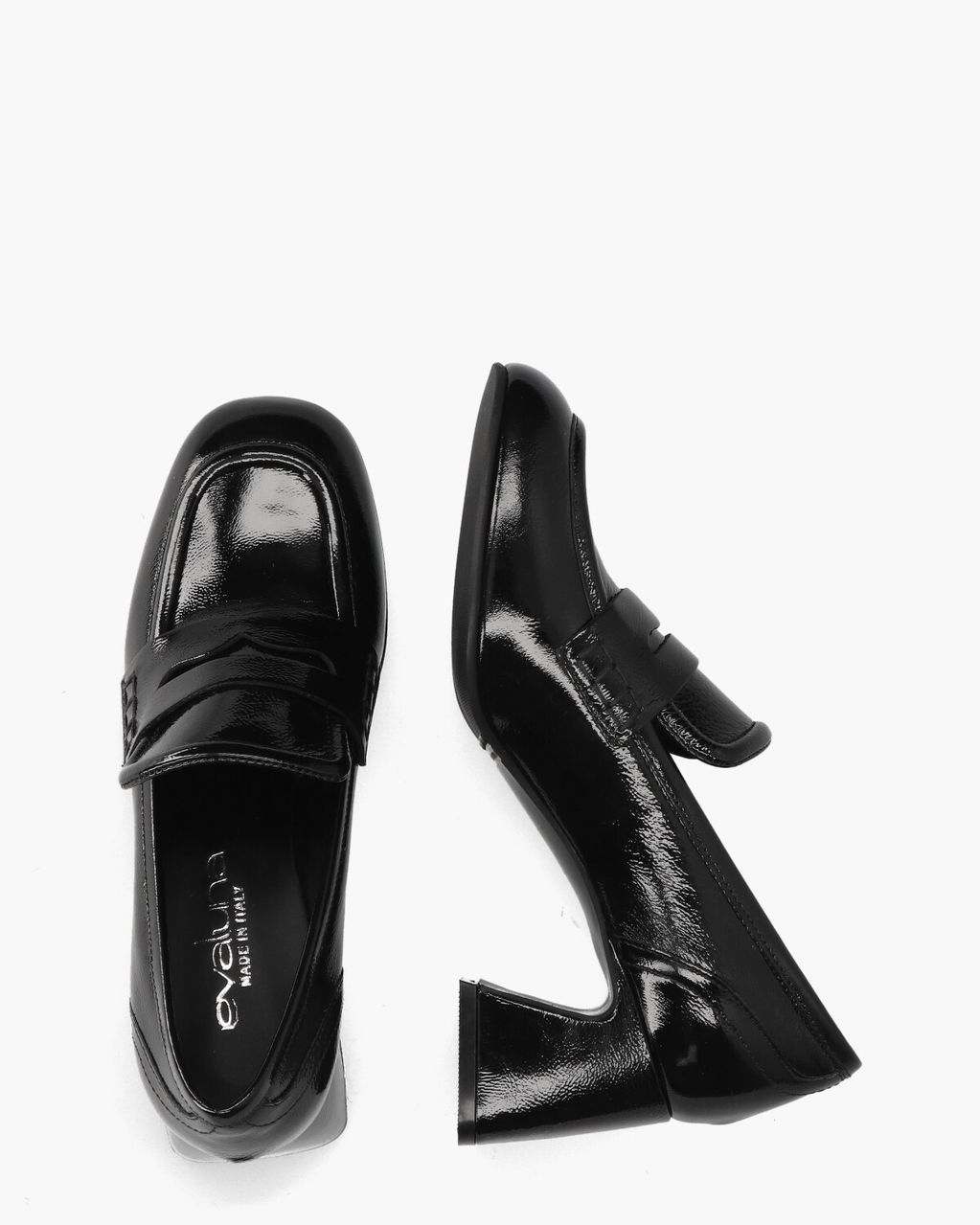 Evaluna 9810E Zwart Damesloafers