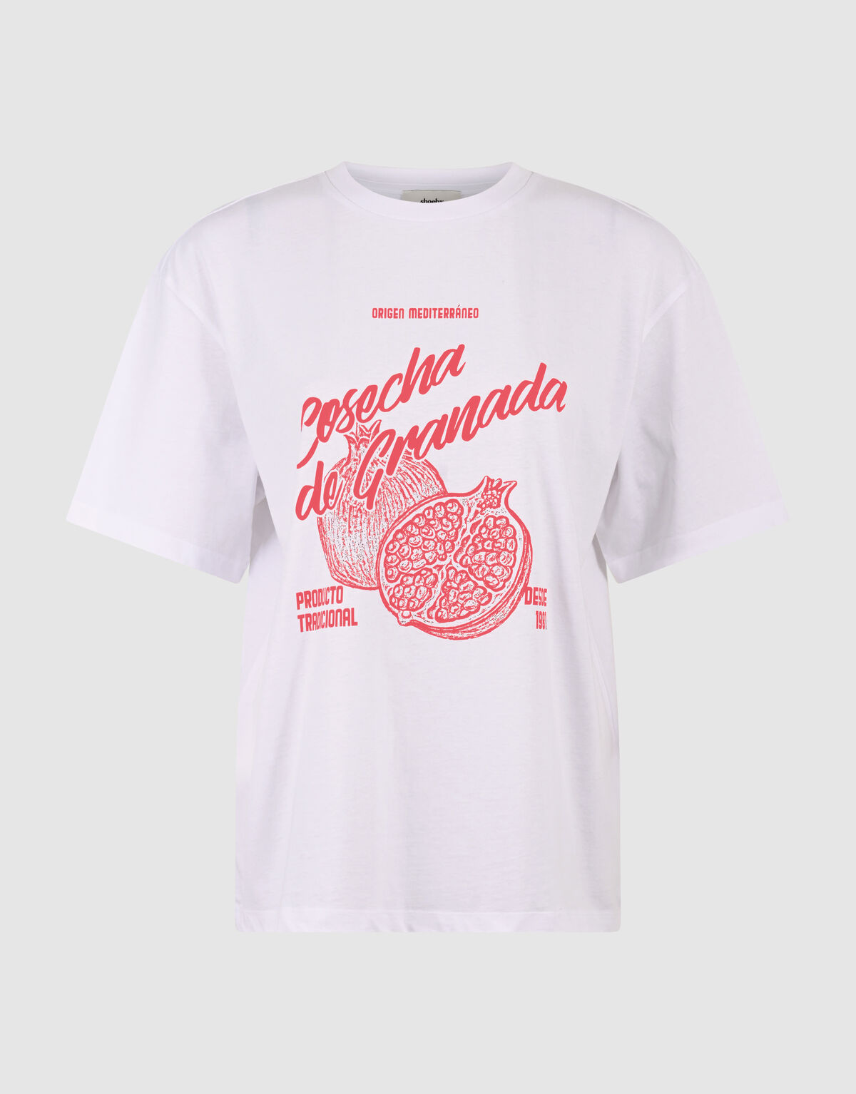Granada Artwork T-shirt Wit