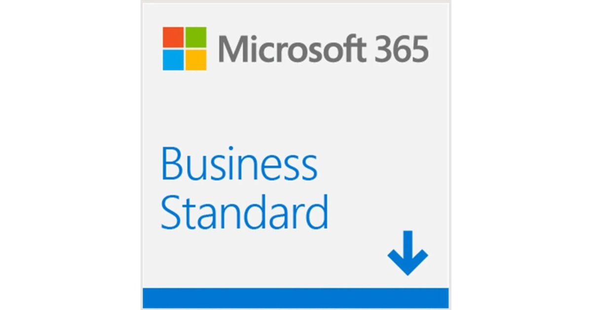 Microsoft365 Business Standard software  (1 jaar licentie, 1 gebruiker (5 apparaten))