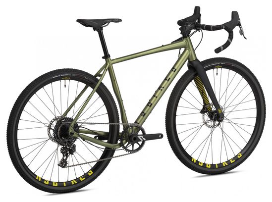 Gravel Bike NS Bikes Rag  1 Sram Apex 11V 700 mm Vert / Noir