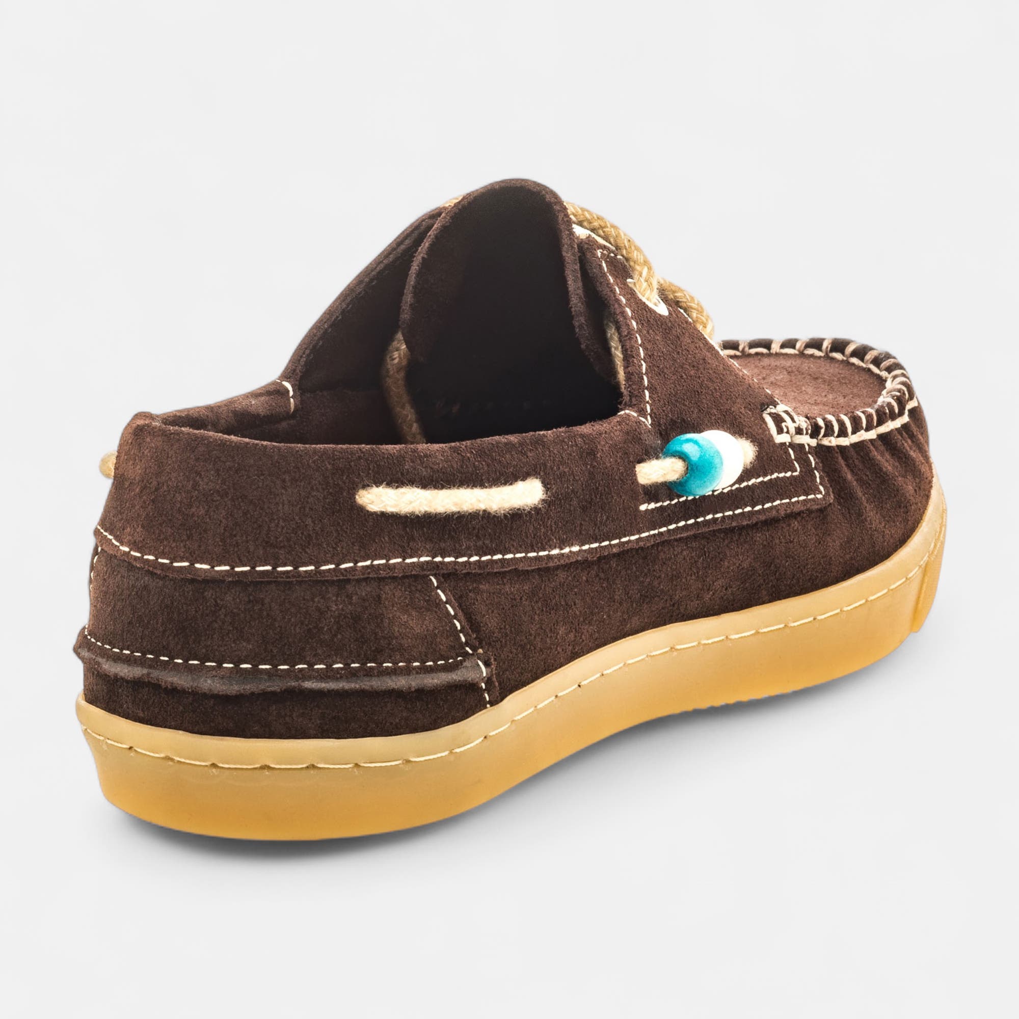 Mocassins Femme en cuir marron