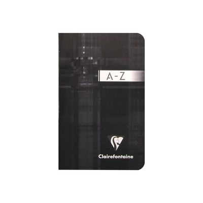 Clairefontaine - Répertoire 9 x 14 cm - 96 pages - petits carreaux (5x5 mm) - disponible dans différentes couleurs