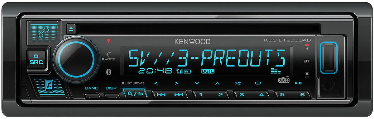 KENWOOD KDC-BT960DAB Autoradios