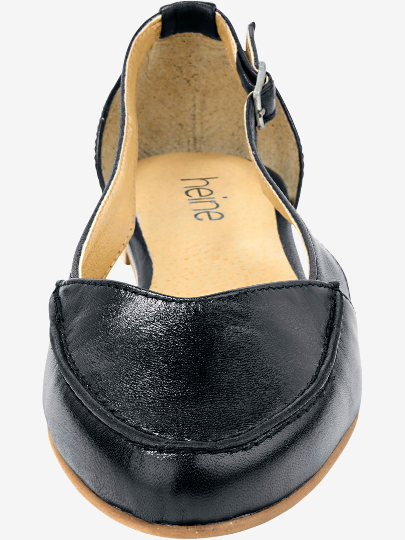 Ballerines cuir nappa chèvre doux