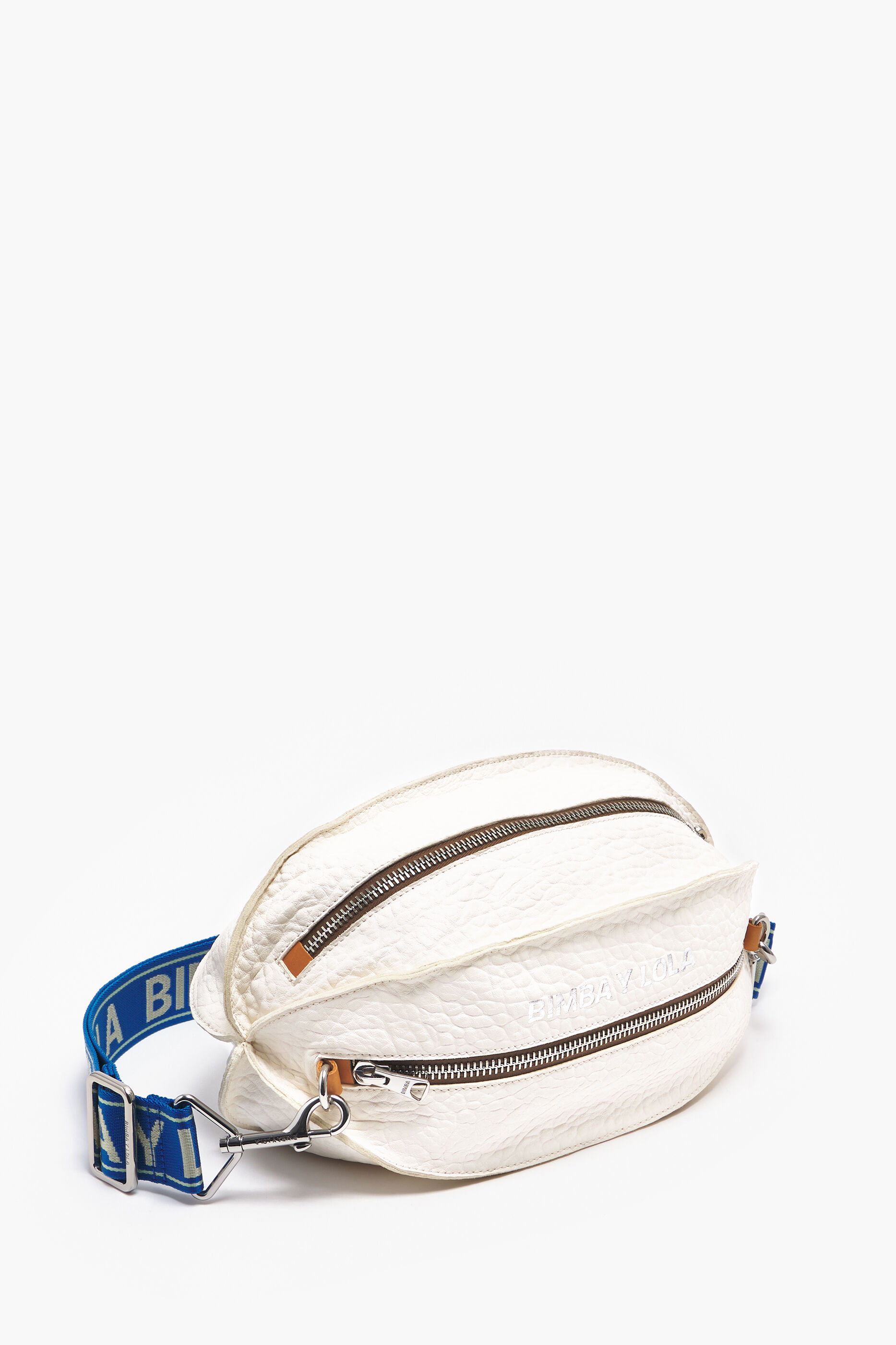 Bolsa Ball Bag tamanho G em couro branco