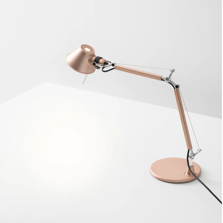 Artemide - Tolomeo Micro Tischleuchte, alusilber