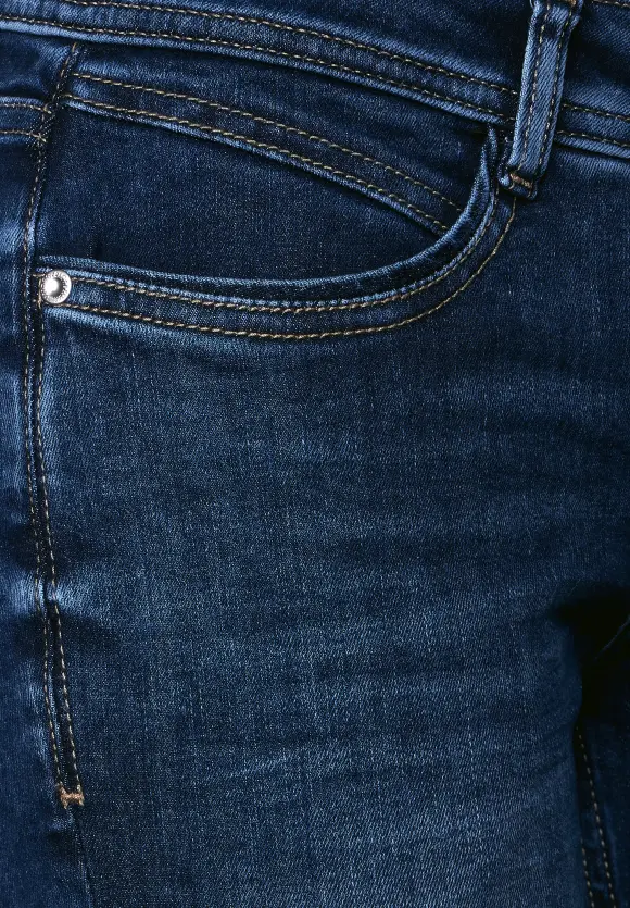 Casual Fit Jeans - deep indigo used wash
