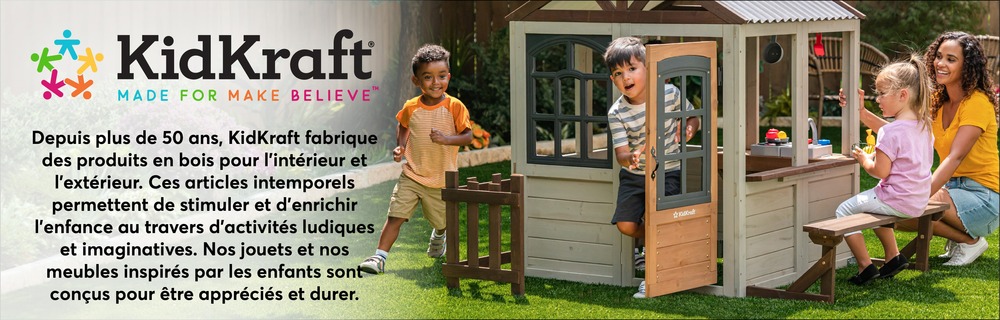 Chaise d'extérieur enfant en bois adirondack - miel