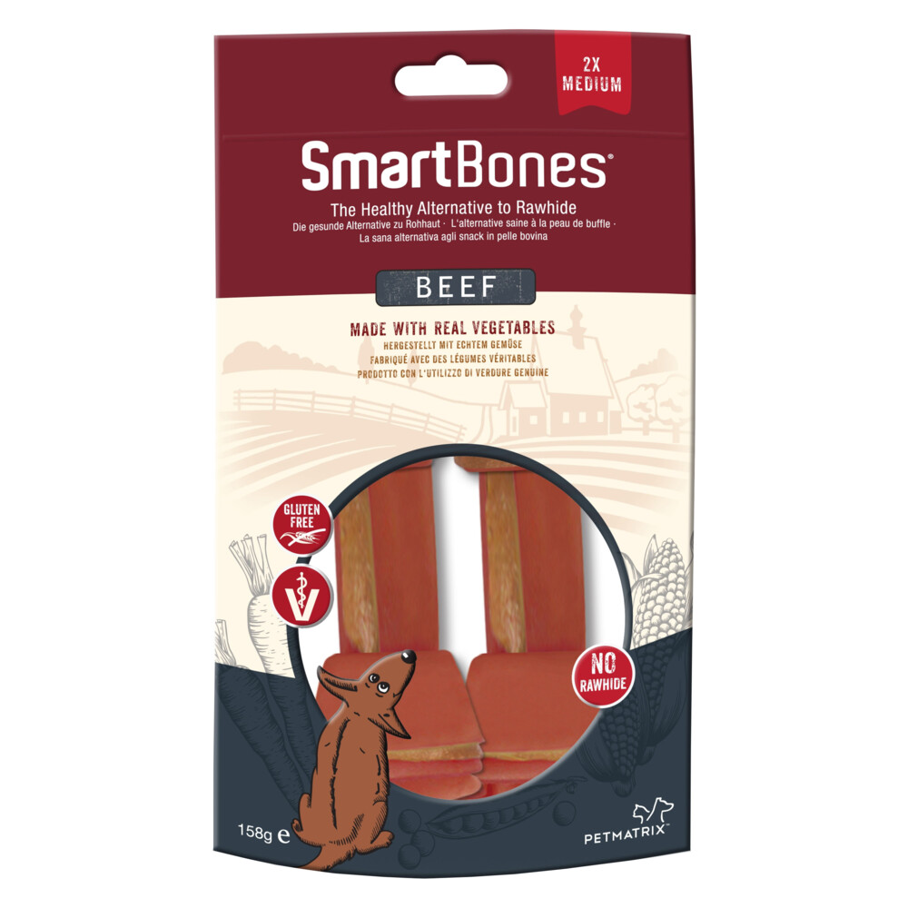 Smartbones Rundvlees Medium2 stuks