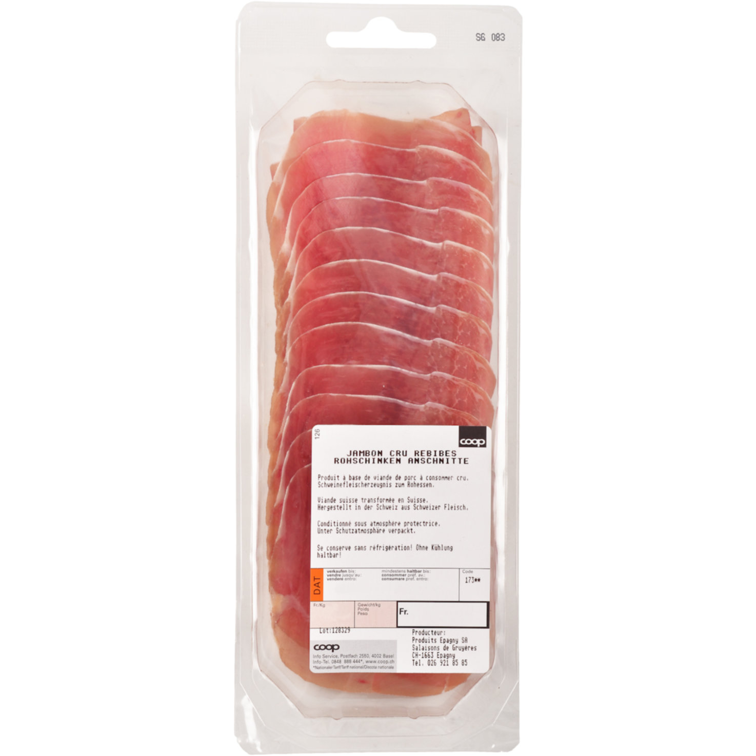 Rohschinken Anschnitte ca. 100g