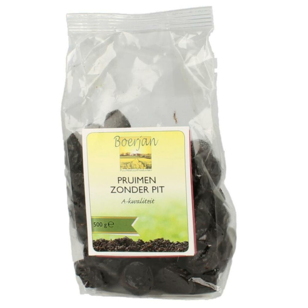 3x Boerjan Pruimen Zonder Pit 500 gr
