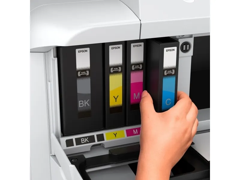 Epson WorkForce Pro EP-C7000DW - Printer - farve - Duplex - blækprinter - A3 - 4800 x 1200 dpi - op til 25 spm (mono) / op til 24 spm (farve) - kapacitet: 335 ark - USB 2.0, USB 3.0, Gigabit LAN, Wi-Fi(n), USB vært
