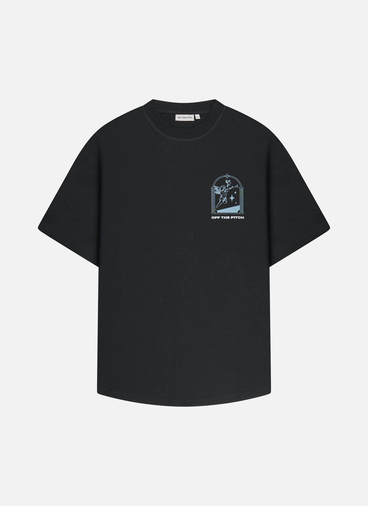 Off The Pitch Passage T-Shirt Heren Zwart